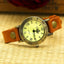 Montre Vintage Bohème Cuir et Chiffres Romains