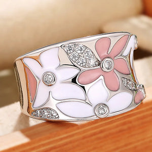 Bague Artisanale au Motif Floral