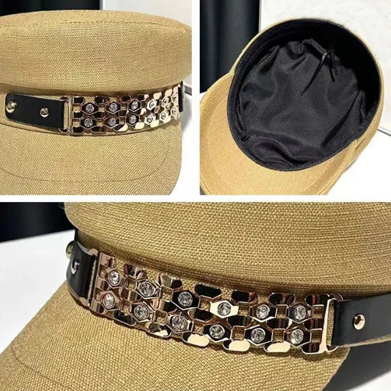 Béret à visière en Coton pour femme