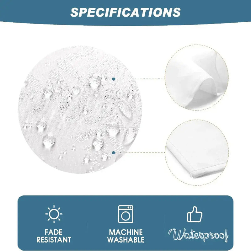 Nordic Style Stain Resistant Tablecloths