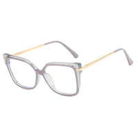 Lunettes Oversize Élégantes à Motif Léopard