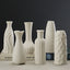 Vase Décoratif Moderne en Céramique Blanche pour Table et Intérieur