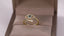 Bagues Géométriques Dorées Zircon pour Femme - Style Bohème Chic