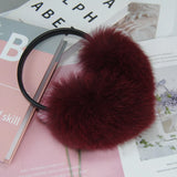 Cache-Oreilles Femme Hiver en Véritable Fourrure de Renard et Écharpe Douce