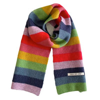 Colorful striped scarf for men and women