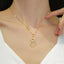 Collier grain de café en Acier Inoxydable avec pendentif