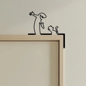 Placa de pared metálica YourBrand: protección duradera y elegante
