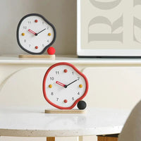 Horloge de table rétro créative