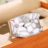 Bague Artisanale au Motif Floral