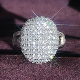 Bague Argenté pour Mariage et Fiançailles