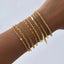 Bracelet Chaîne Doré en Acier Inoxydable - Plusieurs Styles