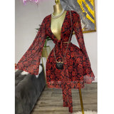Robe Courte Femme Élégante et Tendance Y2K