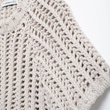 Pull en Maille Ajourée pour Femme