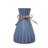 Vase Pliage Style Origami en Plastique Moderne pour Fleurs Séchées