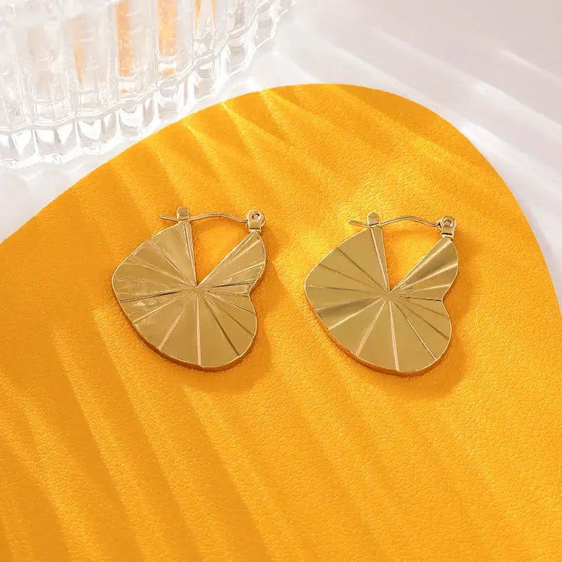 Boucles d'oreilles pendantes  en acier inoxydable pour femmes