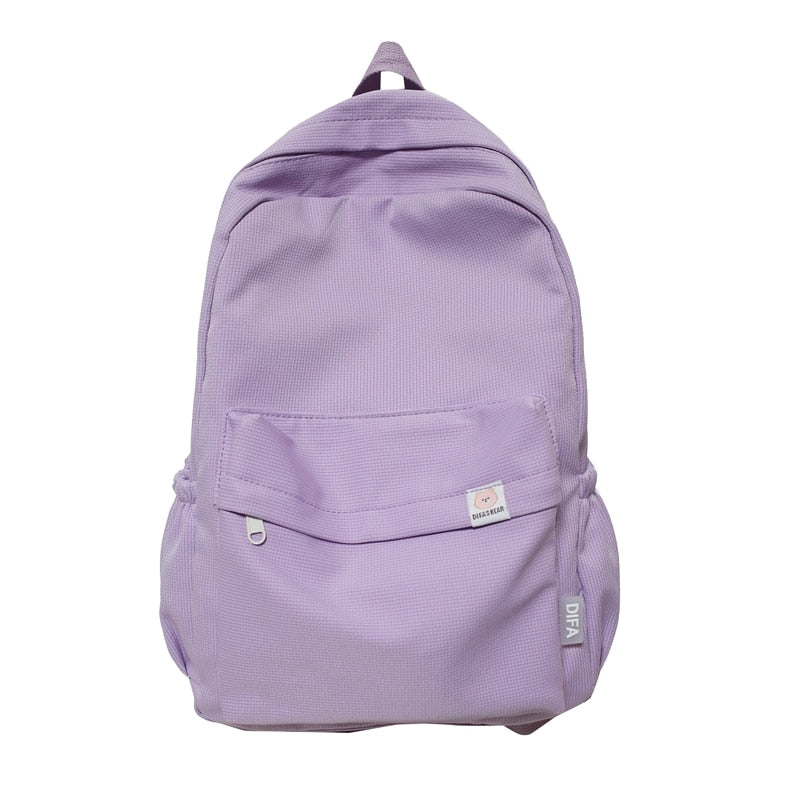 High quality waterproof nylon backpack for women