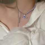 Collier Ras du Cou avec Pendentif Anime