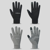 Gants de Sport Femme Longs Imperméables Polyester Antidérapants Extérieur