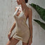 Openwork Backless Beach Dress - Boho Chic Style