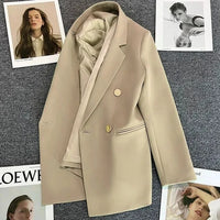 Blazers Femmes Printemps Casual Mode Bureau