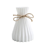 Vase Pliage Style Origami en Plastique Moderne pour Fleurs Séchées