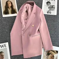 Blazers Femmes Printemps Casual Mode Bureau
