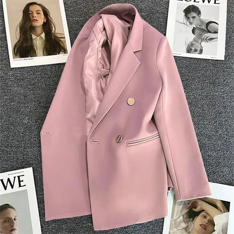Blazers Femmes Printemps Casual Mode Bureau
