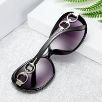 Lunettes de soleil ovales oversize pour femmes