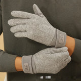 Gants D’Hiver Femme En Cachemire Et Laine Pleine Longueur Tactile Chaud