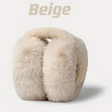 Cache-Oreilles D’Hiver en Polyester Doux Style Minimaliste Protection Froid