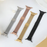 Image du bracelet milanais pour Samsung Galaxy Watch 8 en situation