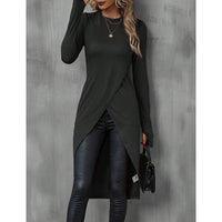T-shirt Élégance Française Automnale pour Femme