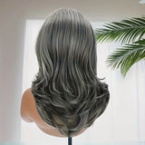Perruque Longue Ondulée Élégante pour Femme