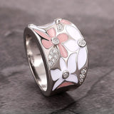 Bague Artisanale au Motif Floral