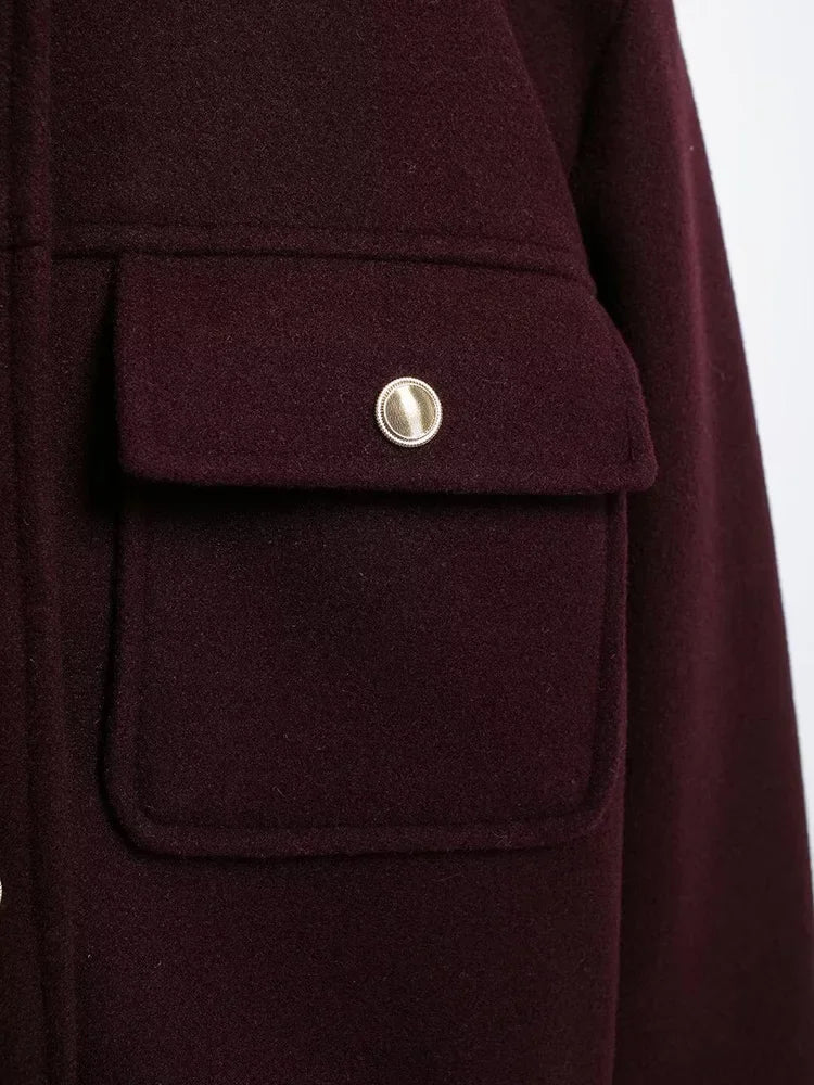 Veste Chic à Boutonnage Simple