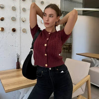 Cardigan Élégant en Maille pour Femmes