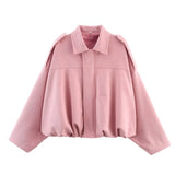Veste Bombers Décontractée pour Femme