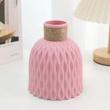 Vase Décoratif Imitation Porcelaine en Plastique Style Moderne