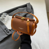 Mini Sac à Bandoulière Carré Simple pour Femmes