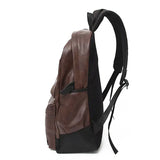 Men's PU Leather Backpack - Style & Functionality Combined!