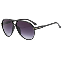 Lunettes de soleil vintage ovales dégradées pour femmes