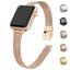 Bracelet Milanese Fin pour Apple Watch - Acier Inoxydable