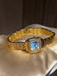 Montre Femme Élégante Dorée - Style Rétro Classique Luxe