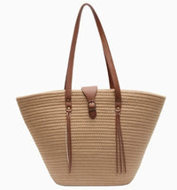 Sac fourre-tout décontracté pour femme pour plage et déplacement quotidien