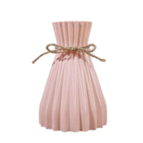 Vase Pliage Style Origami en Plastique Moderne pour Fleurs Séchées