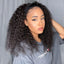 Perruque bandeau Kinky Curly en cheveux 100 % humains