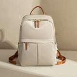 Women's Waterproof Oxford Backpack Modern Style with Laptop Compartment