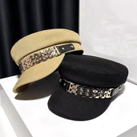 Béret à visière en Coton pour femme