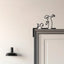 Placa de pared metálica YourBrand: protección duradera y elegante