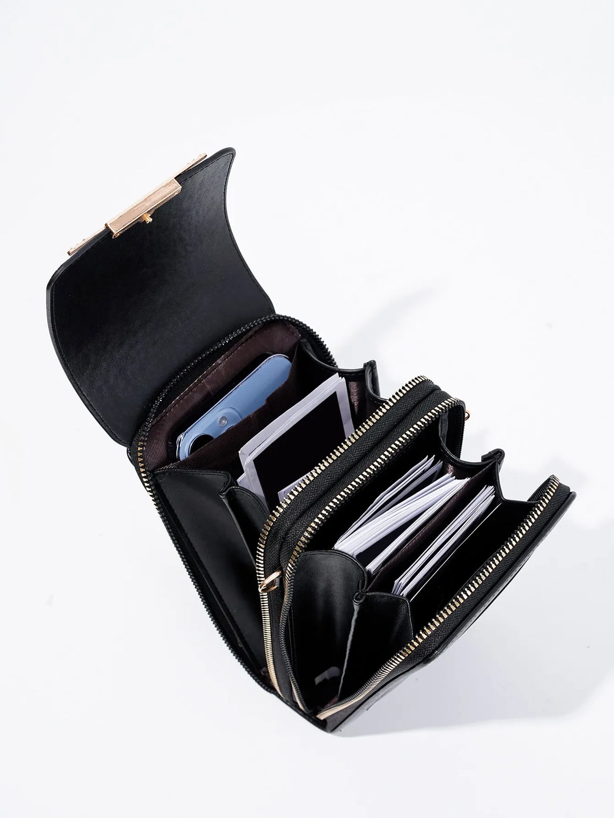 Metal phone wallet